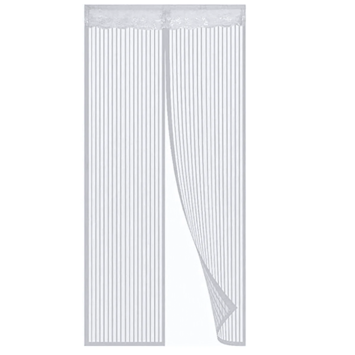 120x210cm Magnetic Fly Screen Door Mosquito Net Self-Sealing Magnet Mosquito Net With Magnetic Buckle - 米色 - 查看 1