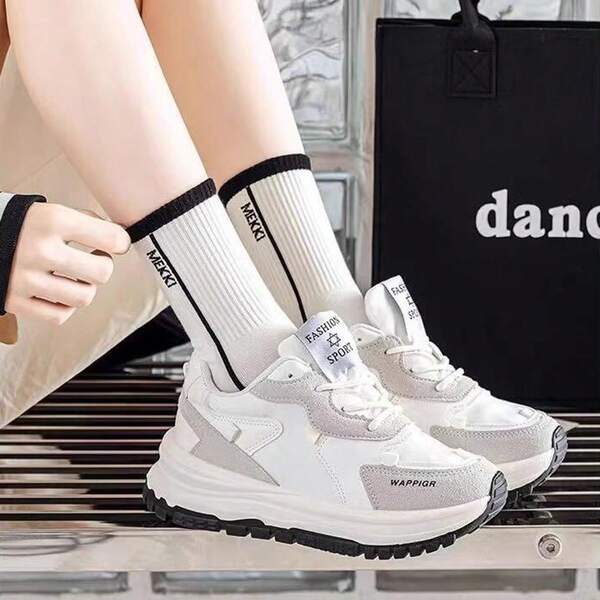 5 Pairs Women'S Sport Socks For Casual Wear, Running And Cycling for