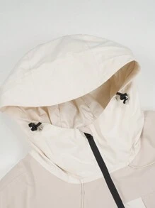 TECTOP Women's Ski Jacket, Waterproof Outdoor Wear With Multiple Pockets And Zipper Design, Suitable For Winter Snow Sports - Khaki - View 7