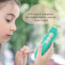 Popular Fidget Handheld Game For Teens, Bubble Light-Up Puzzle Game Machine, Best Gift For Kids, Fast-Paced Educational Sensory Toy, Stress-Relief Party Favorite (Battery Not Included) - Baby Blue - View 6