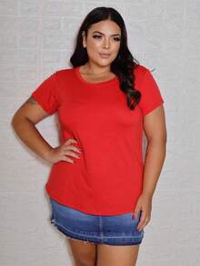 Plus Size Blouses - Đỏ - Xem 4