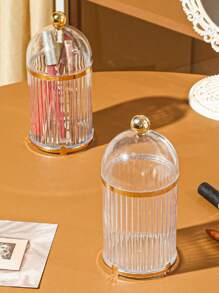 1pc Luxurious Jar Storage Container For Household Or Cosmetics Storage