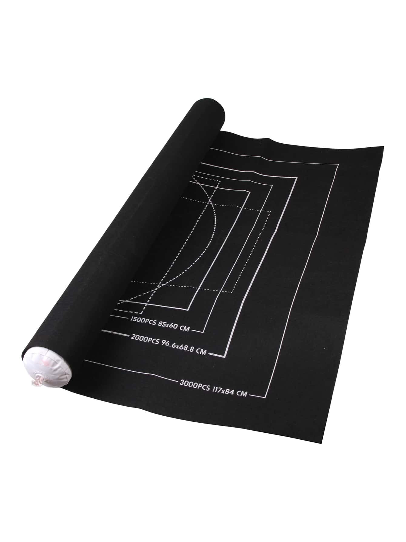 Puzzle Storage Roll Mat With Unique Guideline Design Holds Up To 3,000