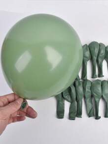 Kit de 120 globos en tonos beige y verde para arco de globos, guirnalda de globos orgánicos para decoración de boda, compromiso, bautizo,