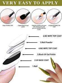1 Jar Green Chrome Nail Powder Metallic Mirror Effect Holographic Glitter Nail Powder With 1pc Sponge Tool For Ladies Nail Art Decoration DIY Nail Charms Nail Gems Nail Supplies St. Patrick's Day