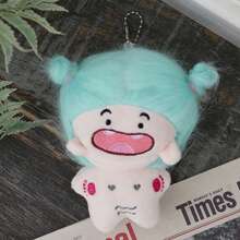 1pc Random Color Blind Box Surprise Ugly-cute Toothless Furry Toy With Funny & Changeable Hair Style Suitable For Christmas Halloween Valentine's Day As Perfect Gift For Friends - Multicolor - View 9