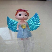 1pc Random Color Angel Doll Light Stick With Replacement Parts - Multicolor - View 7