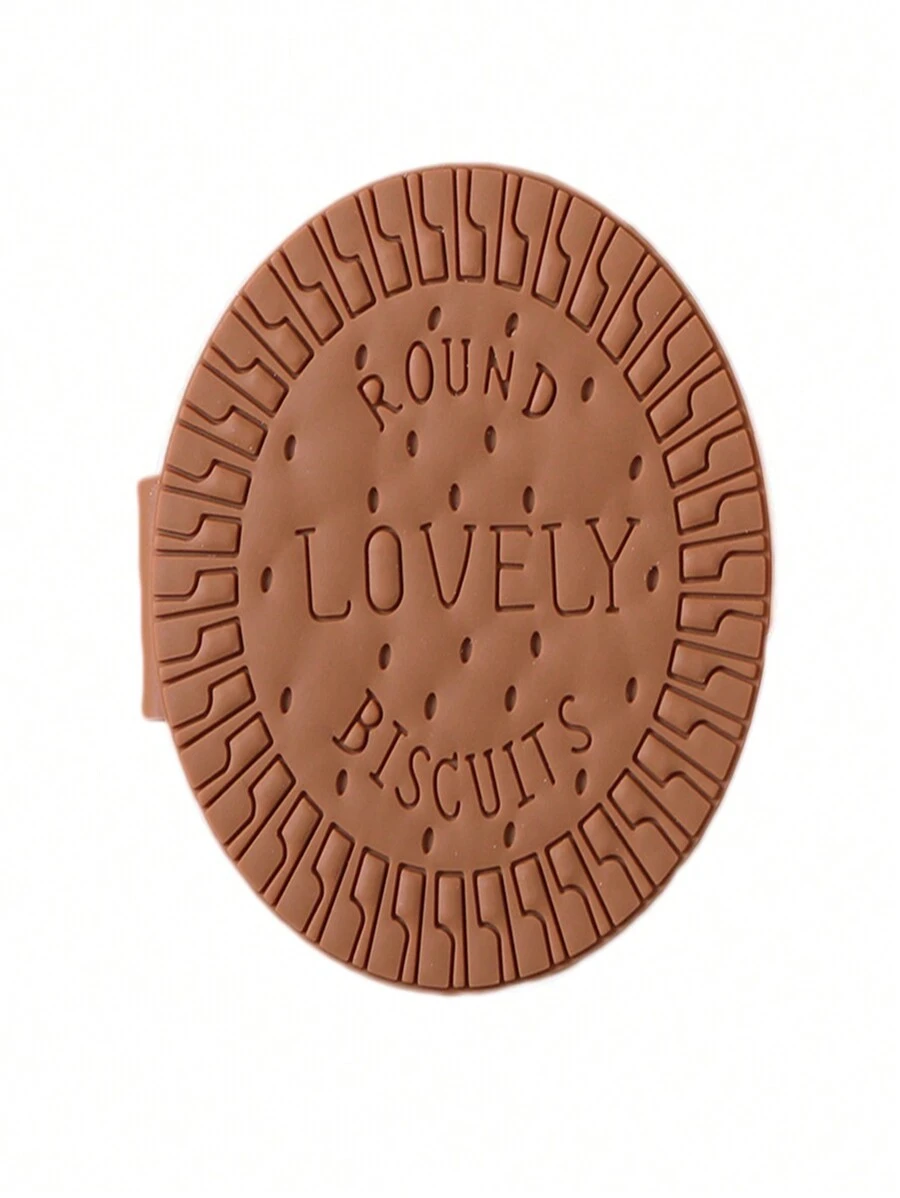 1本仿真巧克力豆曲奇設計筆記本,具有香氣頁 - 棕色-餅乾 - 查看 1