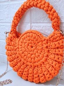Women Shoulder Bags - 芥末黃 - 查看 3