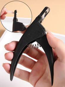 100 件指甲形狀尖頭凝膠指甲延伸模具,附 10 個指甲形狀夾、100 個美甲延伸指南形狀工具、2 個指甲銼和指甲刀 - 彩色 - 查看 5