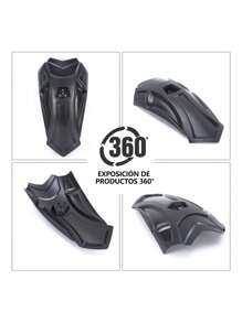 Universal Salpicadera Trasera Para Motos - Negro - Ver 9
