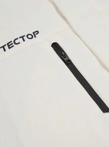 TECTOP Women's Ski Jacket, Waterproof Outdoor Wear With Multiple Pockets And Zipper Design, Suitable For Winter Snow Sports - White - View 7