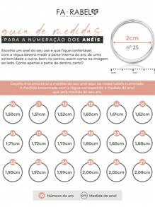 Fa Rabelo Shop Fine Single Ring - Bạc - Xem 9