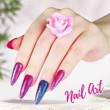 Tao Chuang 18入組亮片,樹脂亮片攪拌瓶,多色組合,超細亮片適用於樹脂釘藝、手工藝品、隨行杯、剪貼簿、珠寶製作,每瓶15克,總重量270克 - 彩色 - 查看 3