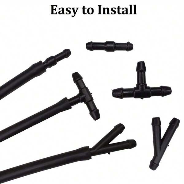 18 Pcs Windshield Washer Hose Connectors Kit, Windshield Wiper Hose