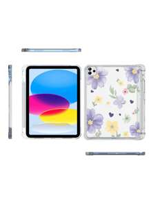 透明軟殼保護套,可愛印花卡通設計,4角防摔,帶筆槽,兼容 Ipad Mini,ipad Pro 12.9,ipad 10 代保護殼 - 彩色 - 查看 5