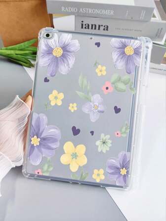 透明軟殼保護套,可愛印花卡通設計,4角防摔,帶筆槽,兼容 Ipad Mini,ipad Pro 12.9,ipad 10 代保護殼