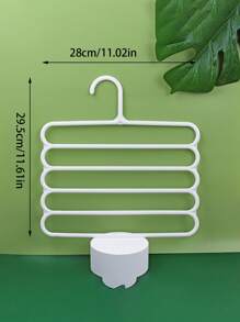 1 件装多功能加厚五层裤架，防滑设计，用于衣柜整理 - 适用于裤子、围巾等。装饰品装饰节日装饰房间装饰家居装饰卧室装饰 - 白色 - 查看 8