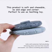 1pc Children's Educational Building Blocks, Cognitive Relief Blocks, Soft Building Blocks, Jenga, Vinyl Soft Donuts, Digital Building Blocks Toys - Multicolor - View 6