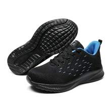 男士鋼頭工作鞋和安全鞋,防滑防刺穿工業建築靴