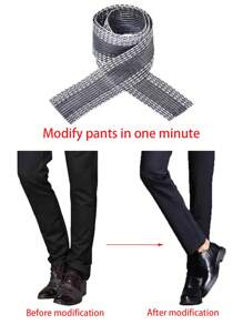 Self-Adhesive No-Cut Hem Length Adjustment Stickers - Easily Transform Your Pants!