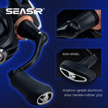 Đen Mũi tên Kéo sợi Câu cá  5 + 1BB Kim loại Chủ yếu Bánh răng Nhôm Mạnh mẽ lôi kéo Không thấm nước Câu cá - màu đen - Xem 6