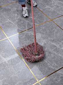 1 件 50 米防水防油瓷砖缝隙密封胶带、厨房/浴室墙壁地板装饰、自粘胶带、贴纸、墙贴花、家居装饰乙烯基贴花、春季装饰物品让您的家焕然一新、拉玛装饰贴纸礼物生日毕业 - 銀色-亮面 - 查看 4