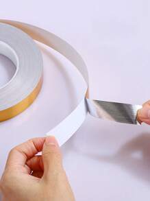 1 件 50 米防水防油瓷砖缝隙密封胶带、厨房/浴室墙壁地板装饰、自粘胶带、贴纸、墙贴花、家居装饰乙烯基贴花、春季装饰物品让您的家焕然一新、拉玛装饰贴纸礼物生日毕业 - 銀色-亮面 - 查看 2