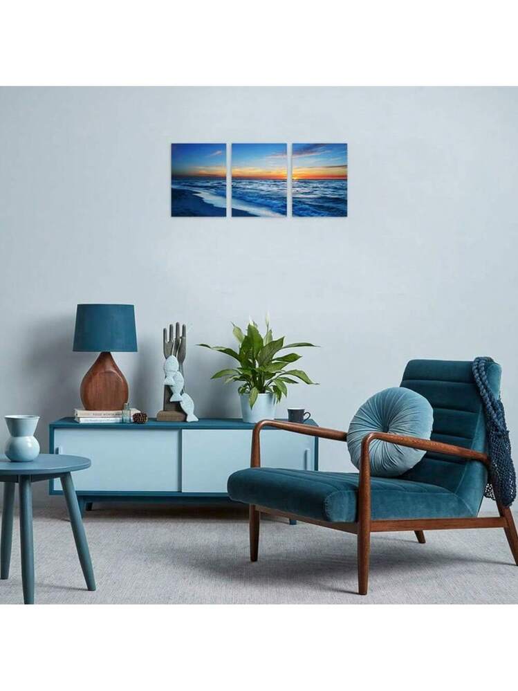 Poster Botanico Per Bagno 30x40 Cm - Stampe Su Tela Con Piante - Decorazione Rustica Senza Cornice