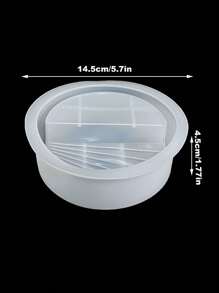 Diy裝飾製作,配件收納藝術盆景,階梯形多肉盆,使用矽膠、水泥、石膏、樹脂、膠模 - 白色矽膠模具 - 查看 2