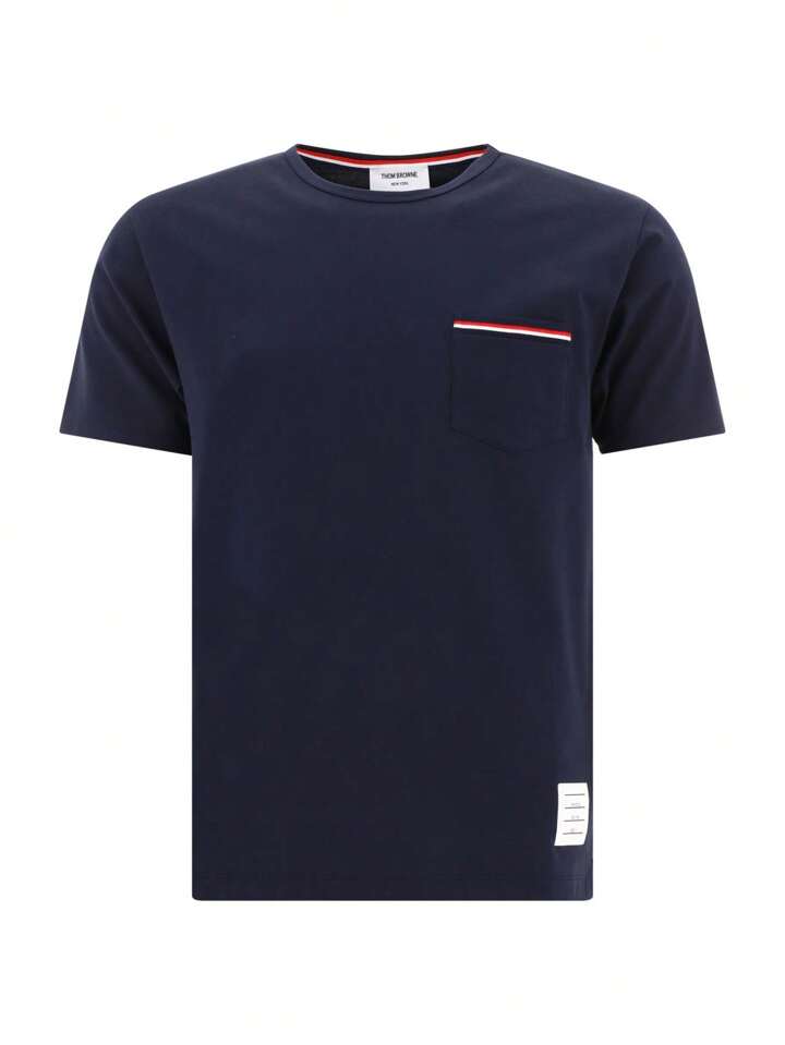 Thom Browne Men's T-Shirt BLUE MJS010A01454415-1 | SHEIN USA