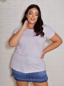 Plus Size Blouses - White - View 3