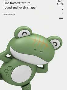 Swimming Frog Toy With Chain Wind-Up Mechanical Floatable Frog Bathing Toy For Teenager - Randomly Shipped In Multiple Colors - View 3