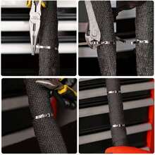 Cinta Térmica Escape Moto Headers 5mx2.5cm Alta Temperatura ,Modificación del Coche Cinturón Aislante Motocicleta Tubo de Escape Aislamiento Algodón Tela Resistente al Calor - Negro - Ver 7