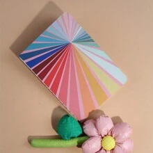 1 件 20 頁每日規劃筆記本便攜式創意時間管理工作、學習、自律記錄本 - 彩色 - 查看 1