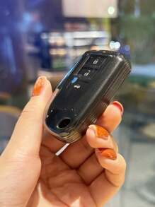 1入黑色tpu汽車鑰匙保護套,適用於 Toyota Rav4 - 黑色 - 查看 7