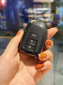 1入黑色tpu汽車鑰匙保護套,適用於 Toyota Rav4 - 黑色 - 查看 5