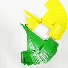 Garden Plant Labels Make It Easy To Distinguish And Recognize Outdoor Nursery Flower Pot Placement Labels - Yellow - View 4