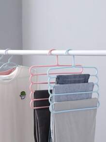 1 件装多功能加厚五层裤架，防滑设计，用于衣柜整理 - 适用于裤子、围巾等。装饰品装饰节日装饰房间装饰家居装饰卧室装饰 - 白色 - 查看 7