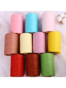 1球草編rafiha紗線,適用於製作夏季帽子、鉤編袋、diy工藝用品 - G39-穀味 - 查看 4