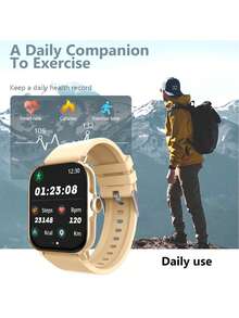 Reloj Inteligente Con Función Negra Dt12 - Dorado - Ver 5