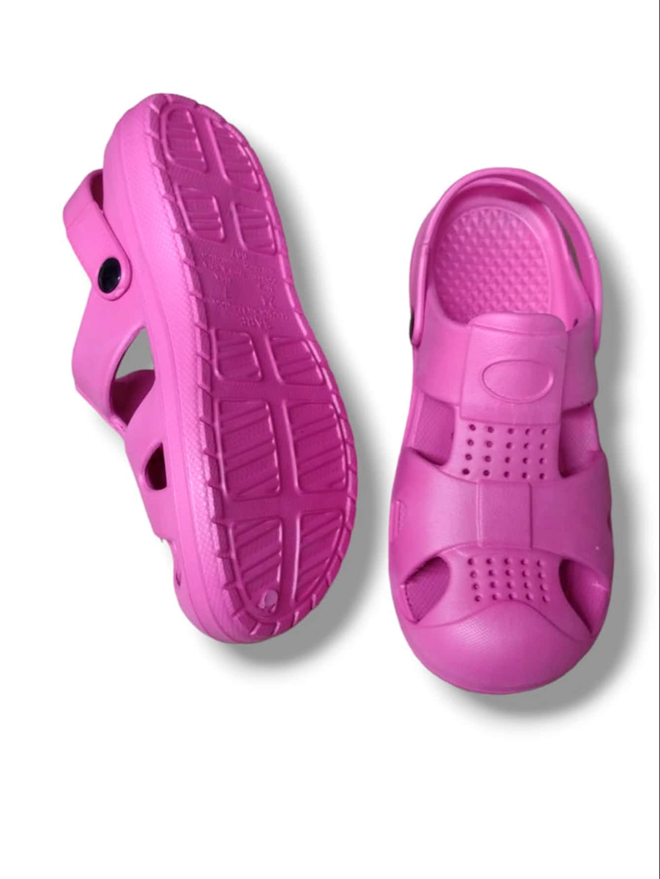 Sandalias Deportivas, Chanclas para Agua Antideslizantes Super Cómodas y Livianas Unisex para Hombre o Mujer. - Rosa Fucsia - Ver 1
