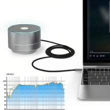 90 Degree Audio Cable Aux Male To Male With 3.5mm Connector, Ideal For Car/Home/Stereo/Electronics/Headphones - Black - View 5