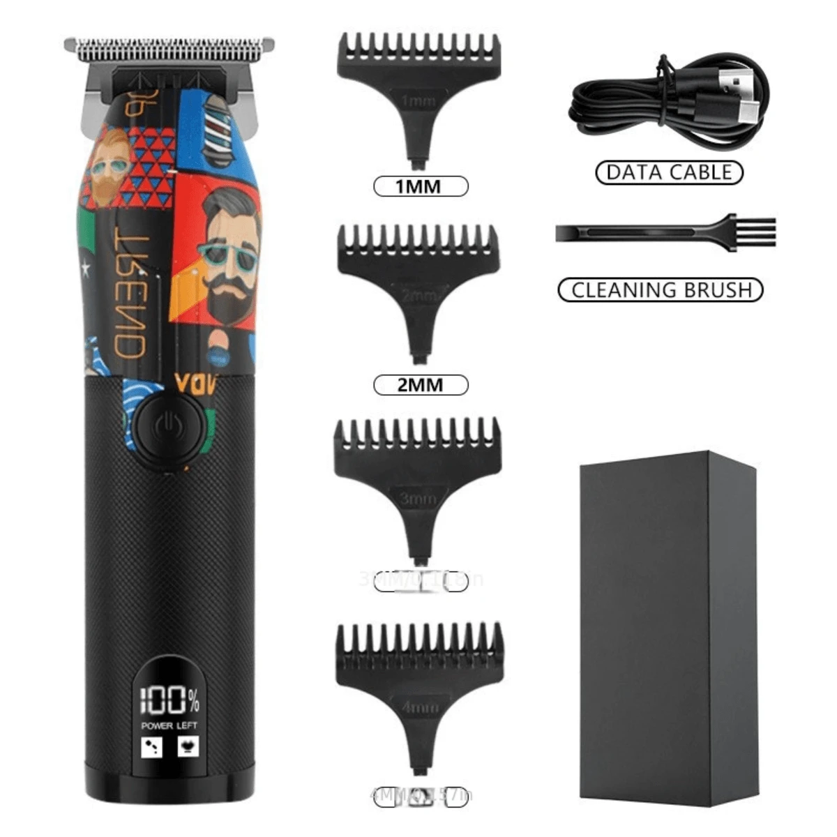 男士專用專業理髮器,可充電理髮師無線電動剃髮器,造型器 | 剃鬚刀 - 塗鴉 - 查看 1