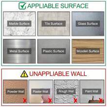 1入組重型雙面膠帶,可重複使用、無痕強力黏貼帶,多功能可拆卸、可水洗清潔、透明安裝納米膠帶,適用於家庭/辦公室/汽車黏貼物品 - 透明 - 查看 9