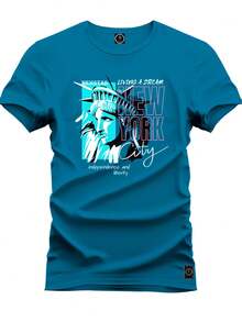 Nexstar Men T-Shirts - 藍色 - 查看 1