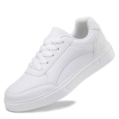 Nuevos Zapatillas Casuales De Mujer, Zapatillas De Deporte, Zapatos De Mujer De Gran Tamaño, Patines Blancos
