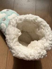 2025秋冬成人室内拖鞋防滑加厚保暖内衬男女保暖家居鞋 - 薄荷綠 - 查看 4