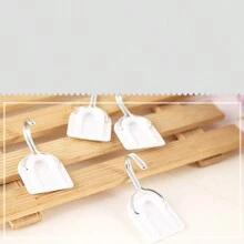 12入組創意白色塑料掛鉤,強力黏著,適用於廚房/浴室 - 白色 - 查看 3