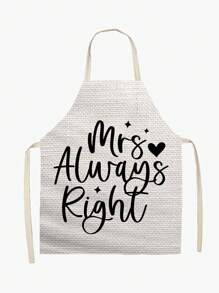Set de 2 delantales con los temas de boda Señor y Señora, delantales de cocina y jardín